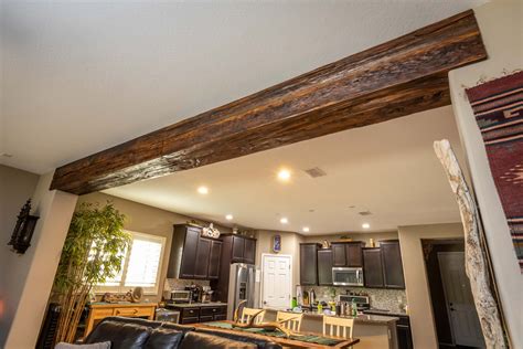 faux timber beams